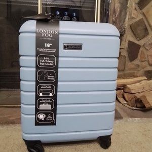 London Fog Endeavor Collection 16" Hardside Wheeled Carryon New 16" x 12.5" x 8"